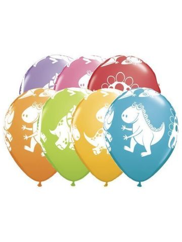 Single Source Party Supplies 11" Cute & Cuddly Dinosaurs Festive Assortment