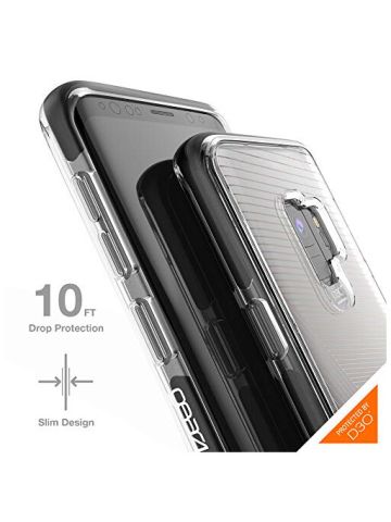 Gear4 D3O Victoria Case For Samsung Galaxy S9 Plus - Streak Black
