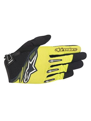 Alpinestars Men's Flow Gloves, Acid Yellow/Black, Large