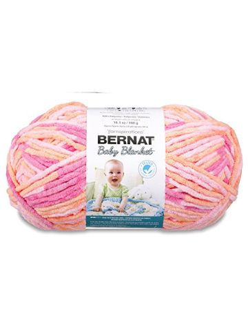Baby Blanket Big Ball Yarn-Peachy Pack Of 1