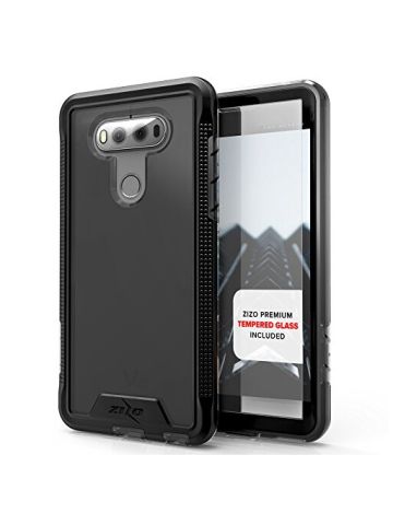For LG V20 - Zizo ION Single Layered Hybrid Cover Tempered Glass Screen Protector