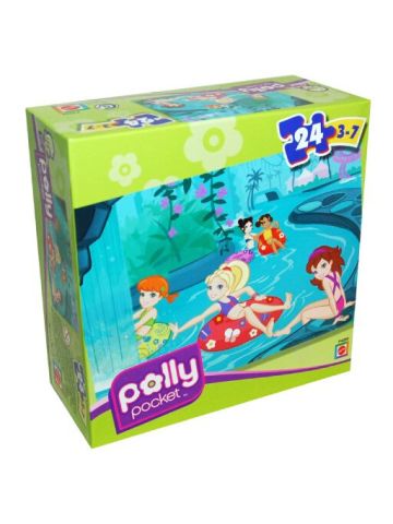 24 Piece Puzzle - Polly Pocket Waterpark Fun