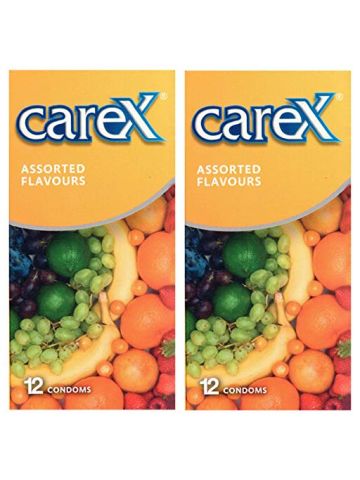 Carex Condoms Assorted Flavours RB-6HRD-I27Y