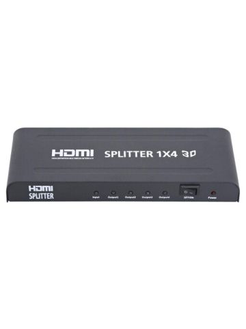 Hdmi Splitter Switcher Switch 1 X4 Connector Hub with Adpater