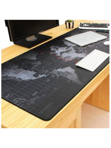 Creative World Map Computer Mousepad Mat Anti-Slip