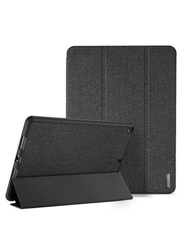 Dux Ducis Smart Pencil Box Holder Ipad 9.7 Anti-Hit Leather Cover 2018 Ipad 9.7-Inch Automatic Sleep/wake Up
