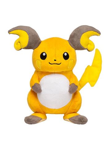 Pokemon Center Original 7 1/2 Inch Raichu OA Plush Doll