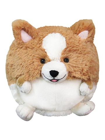Squishable Corgi Plush, Tan And White, Mini 7"