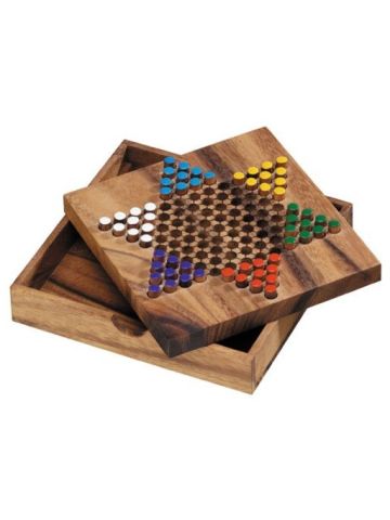 Chinese Checkers (~7 Inch) By Bright Minds For Kids