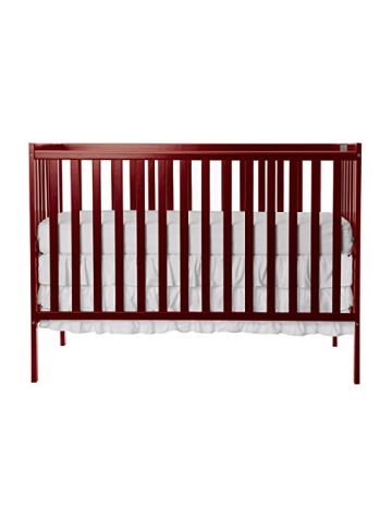 Dream On Me Synergy 5-in-1 Convertible, Crib, Cherry
