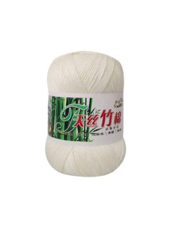 New Bamboo Cotton Warm Soft Natural Knitting Crochet Knitwear Wool Yarn 50G B