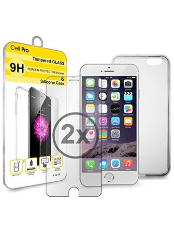 Screen Protector 2 Pack And 1 Silicone Case Perfect Bundle For Smart iPhone