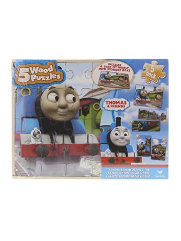 Cardinal Thomas 8 Wood Puzzles In Wooden Storage Box