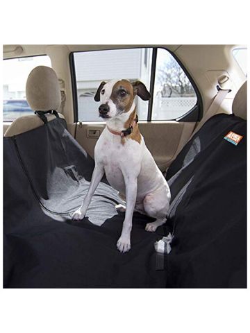 Animal Planet Water Resistant Hammock Car Seat Cover For Pets, Black