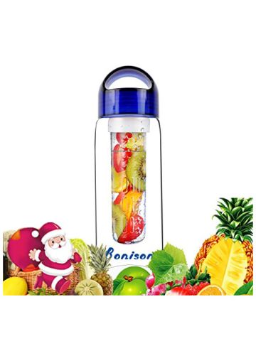 Sporty Tritan Fruit Infuser Water Bottle Sports