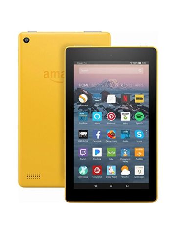 All-New Fire 7 Tablet With Alexa, 7 Display, 8 GB, Canary Yellow