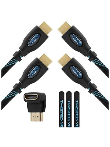 Twisted Veins Two High Speed HDMI Cables
