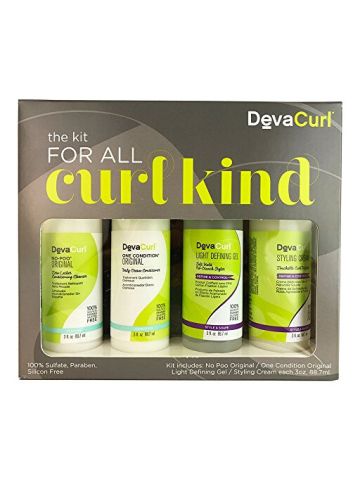 Deva Curl Sulfate Free Sl.Damaged Travel Set