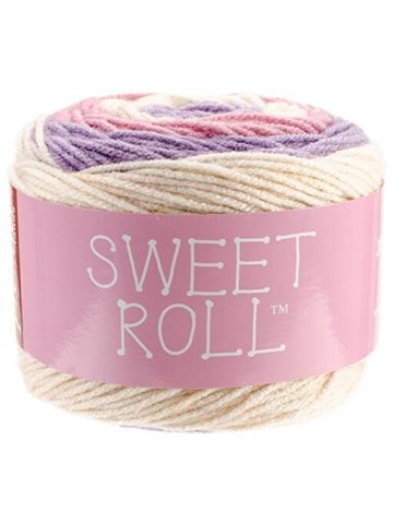 Sweet Roll Yarn Pink Swirl Pack Of 3