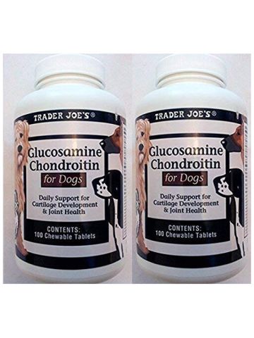 Trader Joe's Glucosamine Chondroitin For Dogs 2 Pack