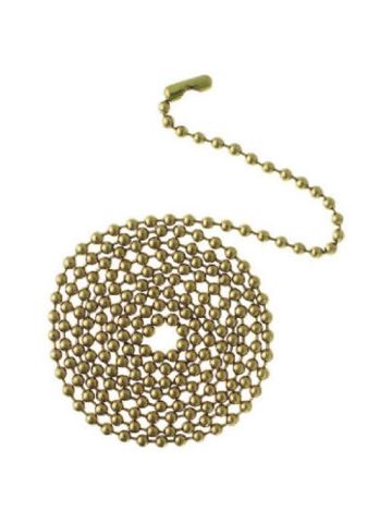 Westinghouse Lighting Corp 3-Feet Bead Chain, Polished Brass