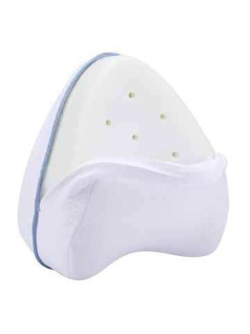 Legacy Leg Pillow for Back, Hip, Legs & Knee Support Wedge White