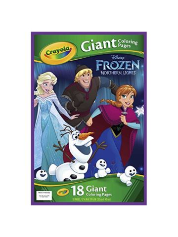 Crayola Frozen Giant Coloring Pages