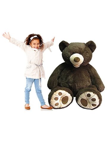 Hugfun Giant 53" Luxury Plush Extra Large Teddy Bear Brown