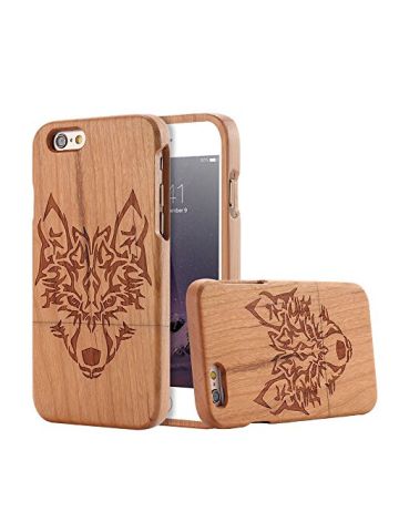 Premium Handmade Real Natural Wood Slim Cover iPhone 6, 6 S
