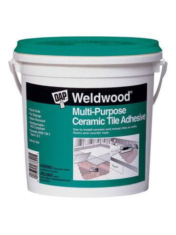 Dap 1 Quart Weldwood Multipurpose Ceramic Tile Adhesive 25190