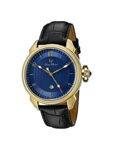 Lucien Piccard Men'sTrevi Analog Display Quartz Black Watch