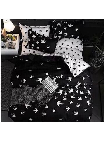 Deals For Less - Single Size , 4-Piece Bedding Set Bird Design
