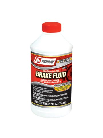 Penray 6012 Super Heavy Duty DOT 3 Brake Fluid - 12-Ounce Bottle