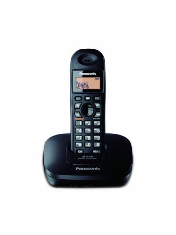 Panasonic KXTG3611 Digital 2.4 GHz Ranged Cordless Phone (Black)