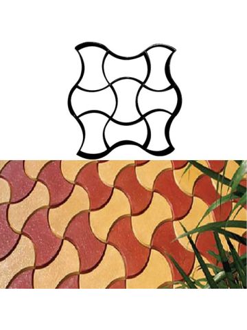 Paving Mold Driveway Patio Stepping Stone Pavement Paver Path Maker Diy