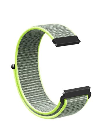Smart Watchband Replacement Nylon Sport Loop Wrist Band Strap for Huawei Watch Gt Smartwatch Green