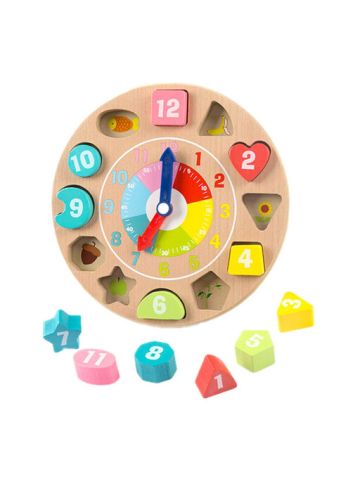 Building Blocks Clock Children's Educational Toys Digital Animals Clock Puzzle Toys