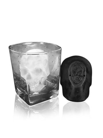 3D Big Skull Ice Tray Mold Bar Party Wine Ice Cube Maker Mold Ice Tray Tool