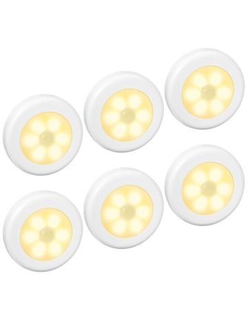 Motion Sensor Light, Cordless Battery-Powered Led Night Light