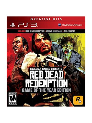 Red Dead Redemption Game Of The Year