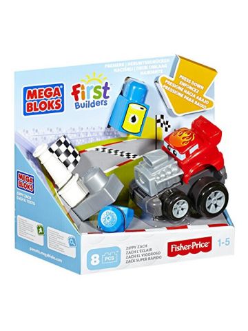 Mega Bloks First Builders Zippy Zach Building Kit
