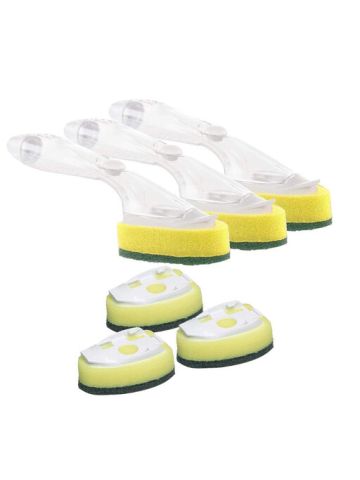 Heavy Duty Dish Wand Sponge for Kitchen Sink Cleaning Brush