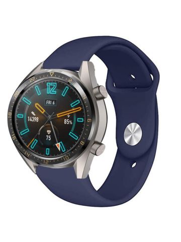 Smart Watchband Silicone Sports Replacement Watch Band Wriststrap for Huawei Watch Gt Smartwatch Dark Blue