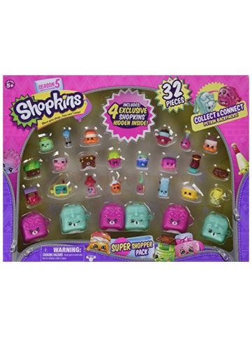 Shopkins Kinstructions Deluxe Shopville Mall Exclusive Shopkins, 410 Pcs
