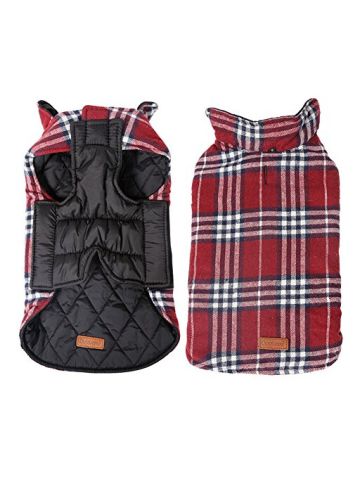 Kimfoxes Pet Dog Jacket Vest Windproof Garment Waterproof Snowproof