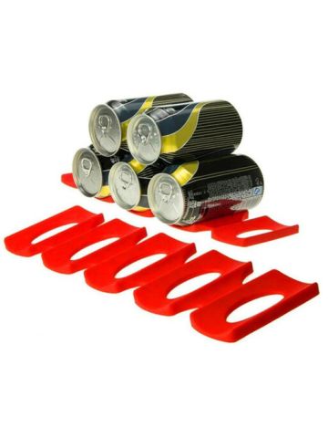 Fridge Can Beer Wine Bottle Rack Organiser Holder Mat Stacking Tidy Tool