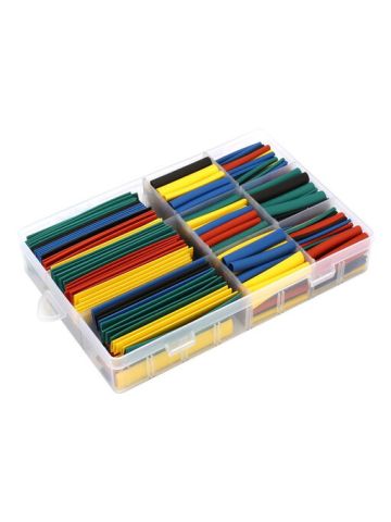 485 Pcs Heat Shrink Tubing Tube Assortment Wire Cable Insulation Sleeving Kit