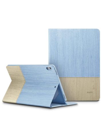 Apple Ipad Pro 10.5 Inch Pu Leather Smart Cover Folio Case Auto Wake Cover Case - Sky