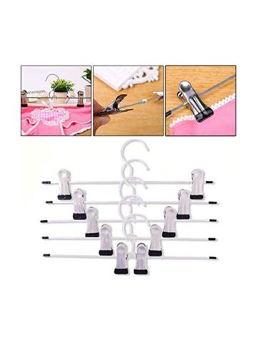 Clothes Hangers For Closet 10Pcs Metal Clips Coat Skirt Dress Blouse Bulk Shirt
