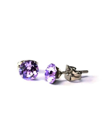 Bio Etic Bijoux Italy Earring Xirius 6. 2mm Violet